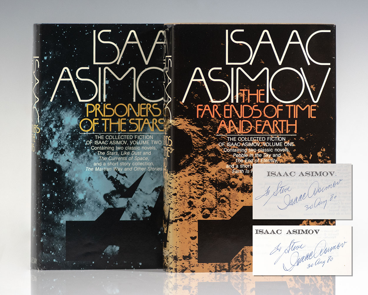 The Collected Fiction of Isaac Asimov: The Far Ends of the Earth and Prisoners of the Stars.