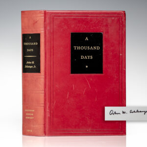 A Thousand Days: John F. Kennedy In the White House.