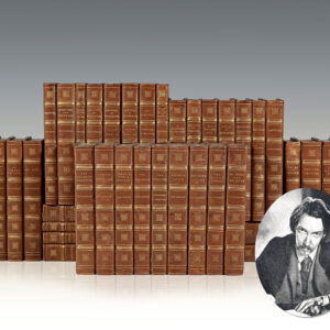 The Works of Robert Louis Stevenson. [with] The Letters of Robert Stevenson. [Including Treasure Island,
