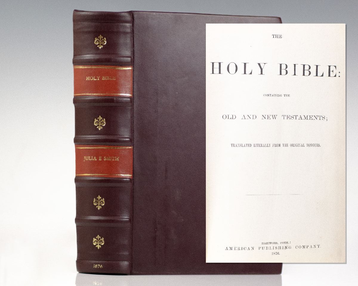 The Holy Bible: Containing The Old and New Testaments; Translated Literally From The Original Tongues.