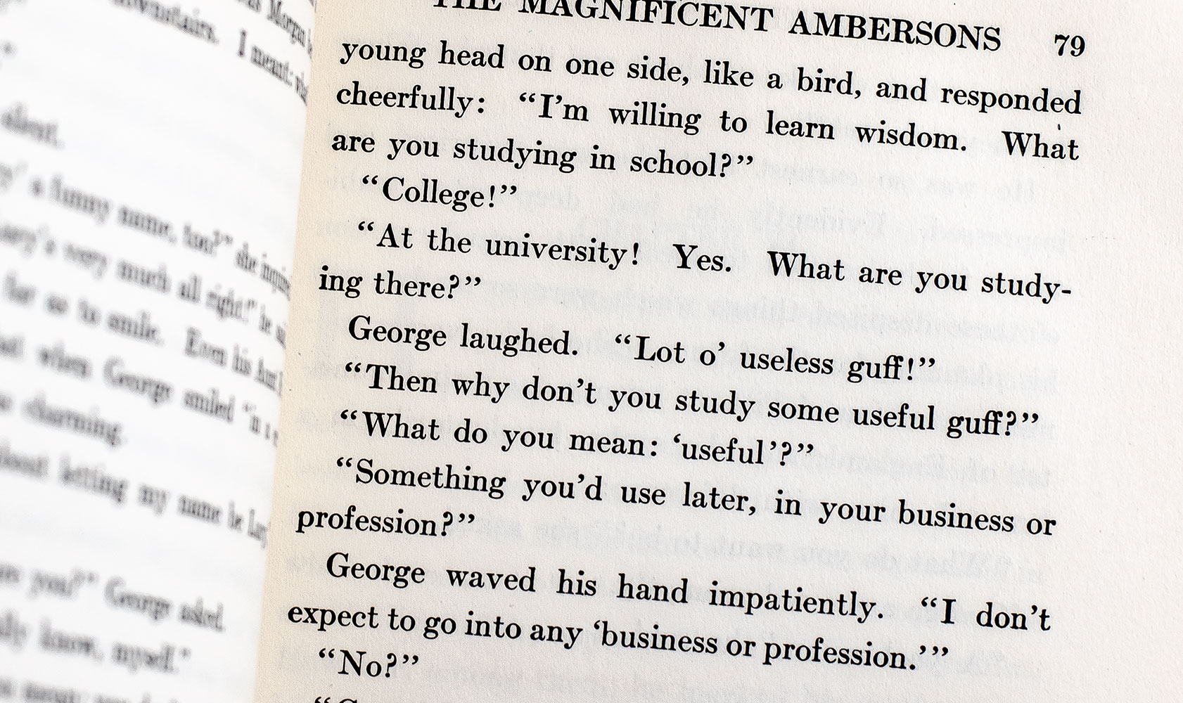 The Magnificent Ambersons.