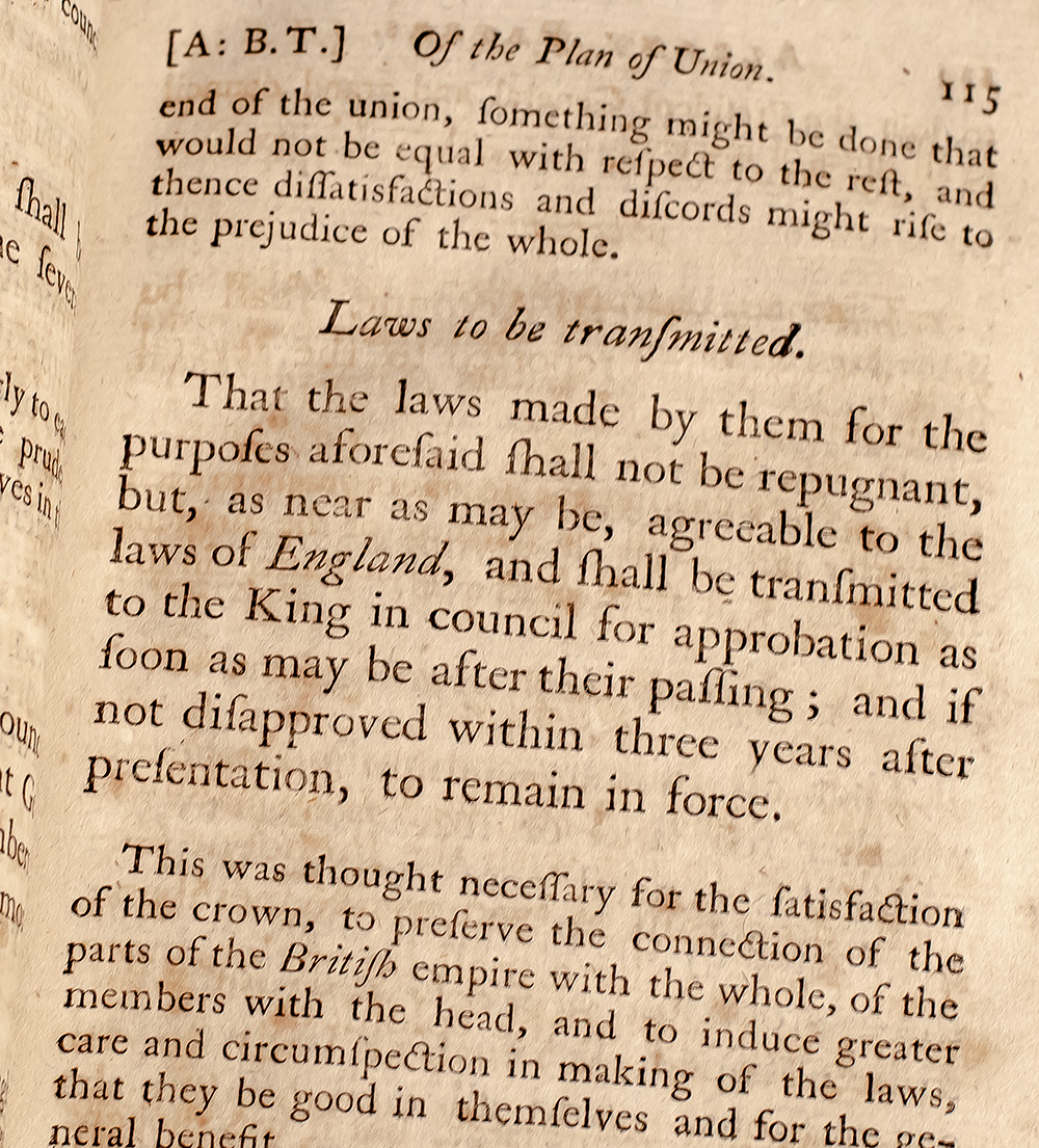 Political, Miscellaneous, and Philosophical Pieces; Arranged under the Following Heads and Distinguished by Initial Letters in each Leaf: General Politics; American Politics before the Troubles; American Politics during the Troubles; Provincial or Colony Politics; Miscellaneous and Philosophical Pieces.