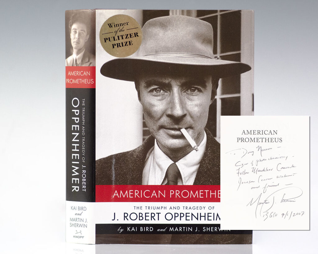 American Prometheus: The Triumph and Tragedy of J. Robert Oppenheimer.