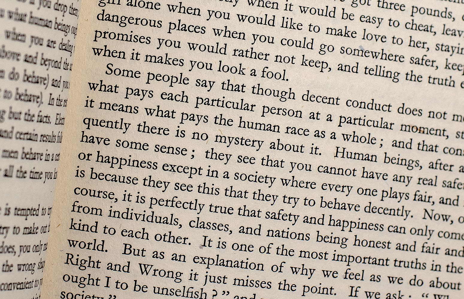 Mere Christianity.