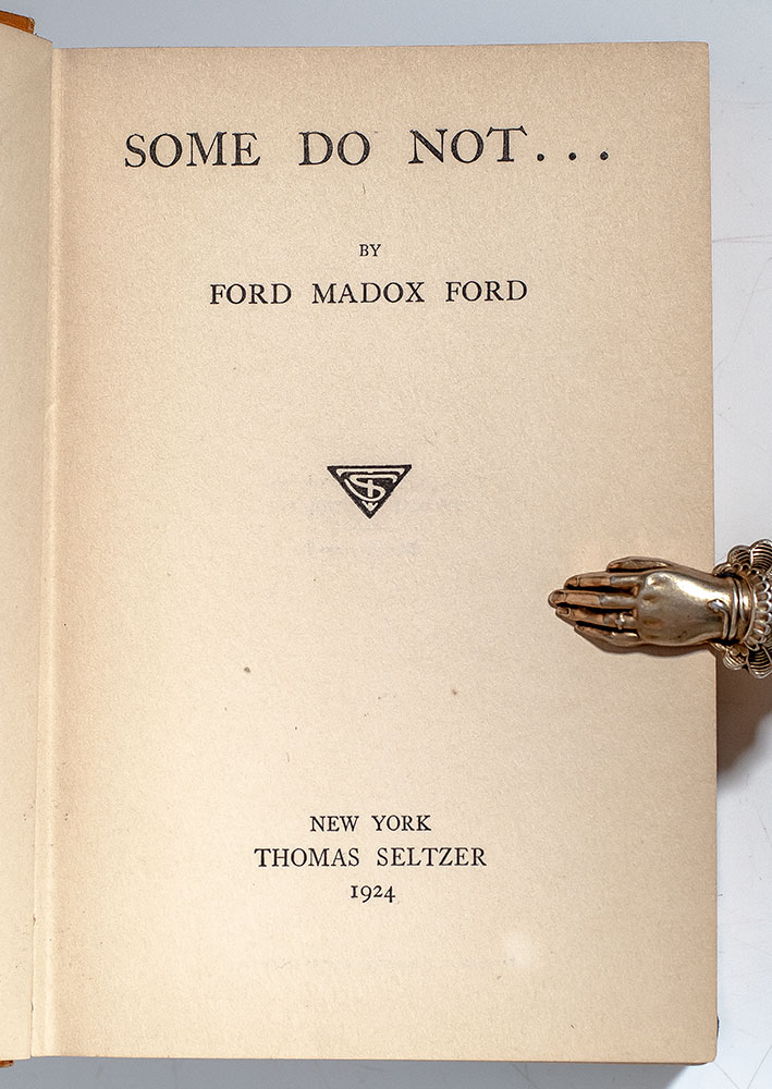 Some Do Not, No More Parades, A Man Could Stand Up and Last Post.