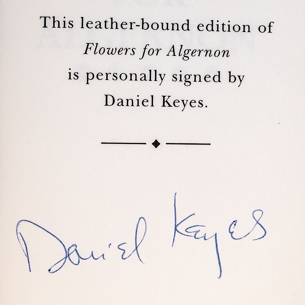 Flowers for Algernon.