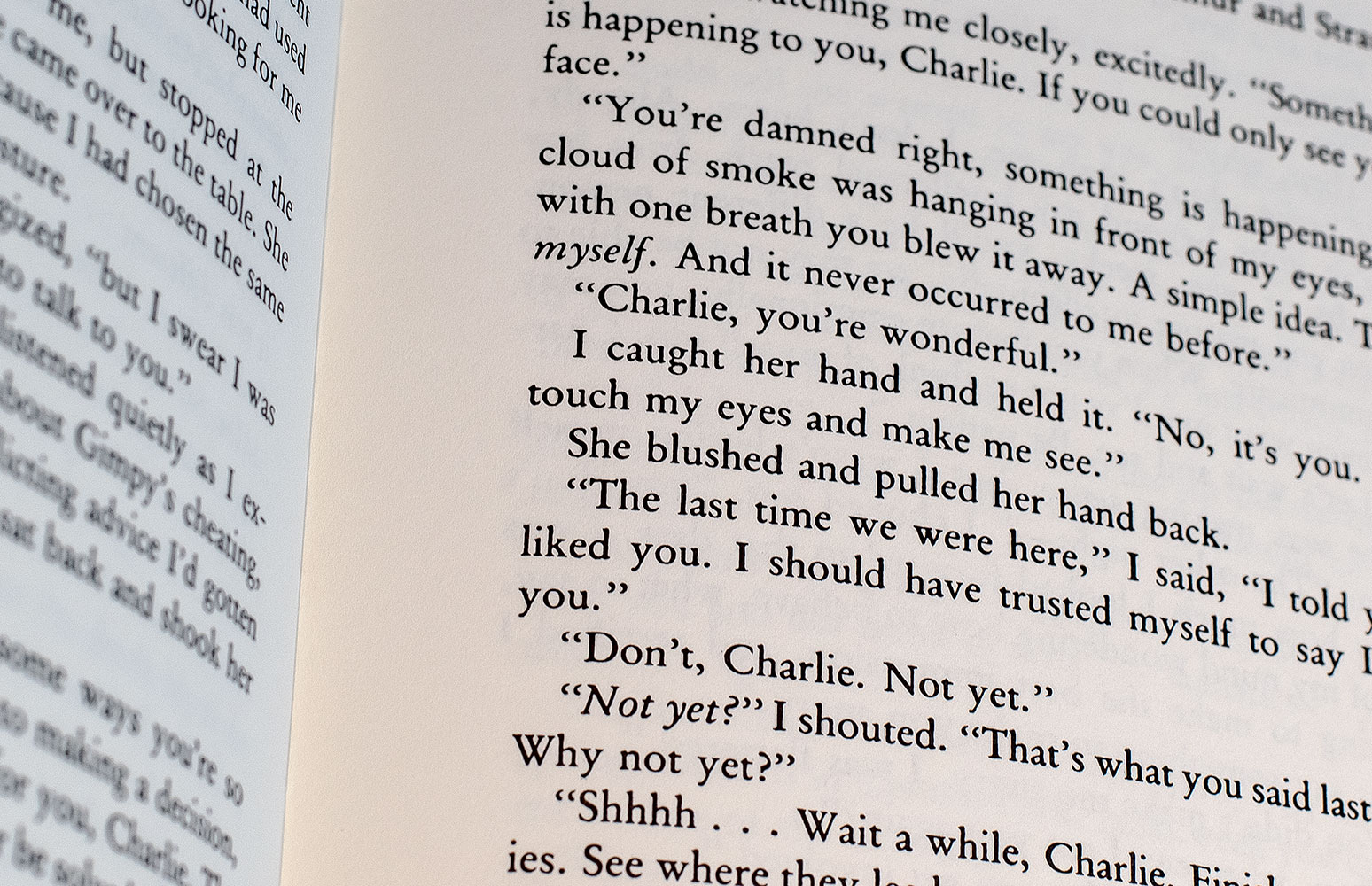 Flowers for Algernon.