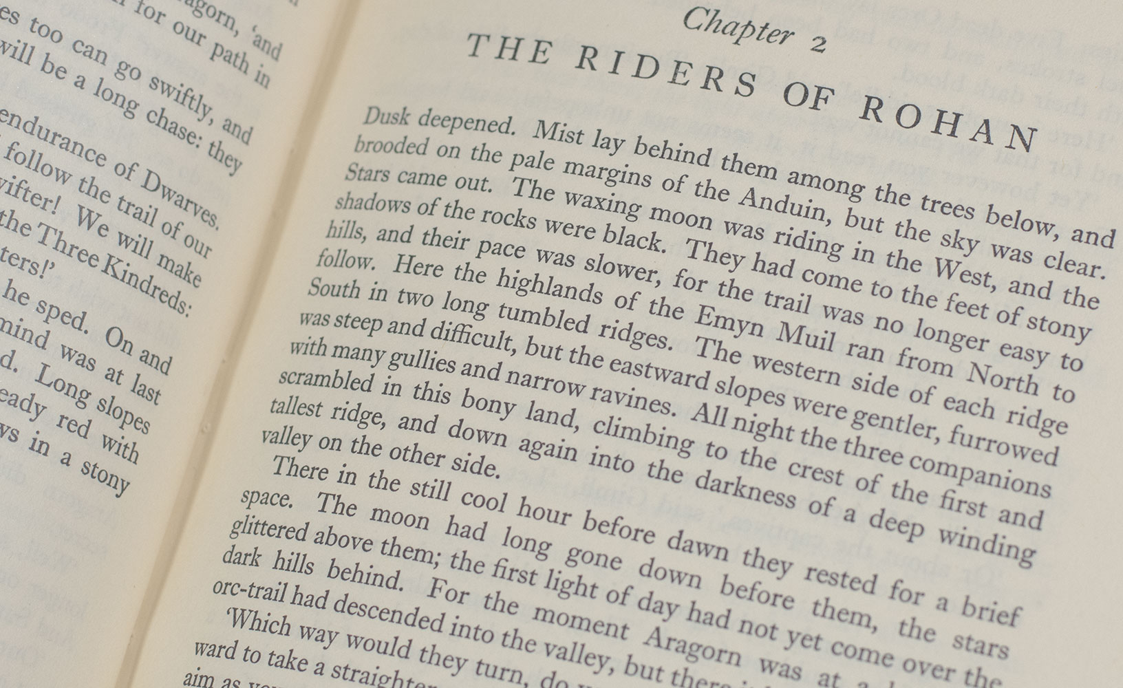 The Lord of The Rings Trilogy: The Fellowship of the Ring, The Two Towers, The Return of the King.