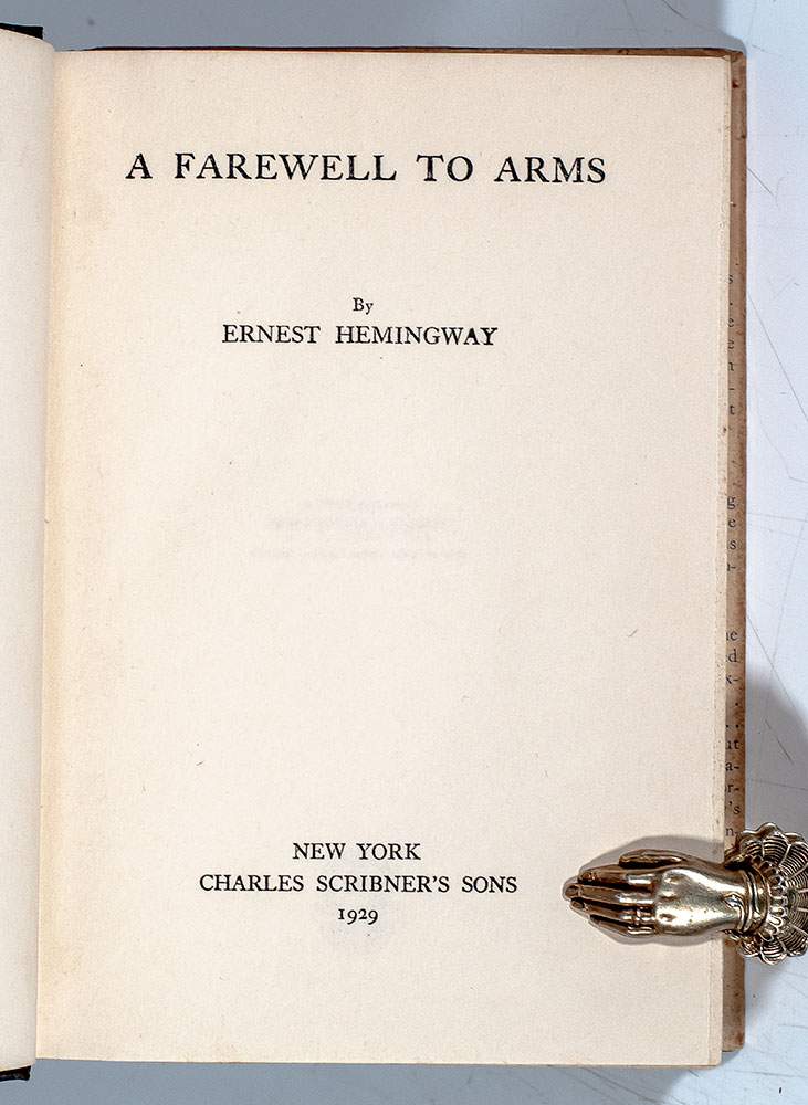 A Farewell To Arms.