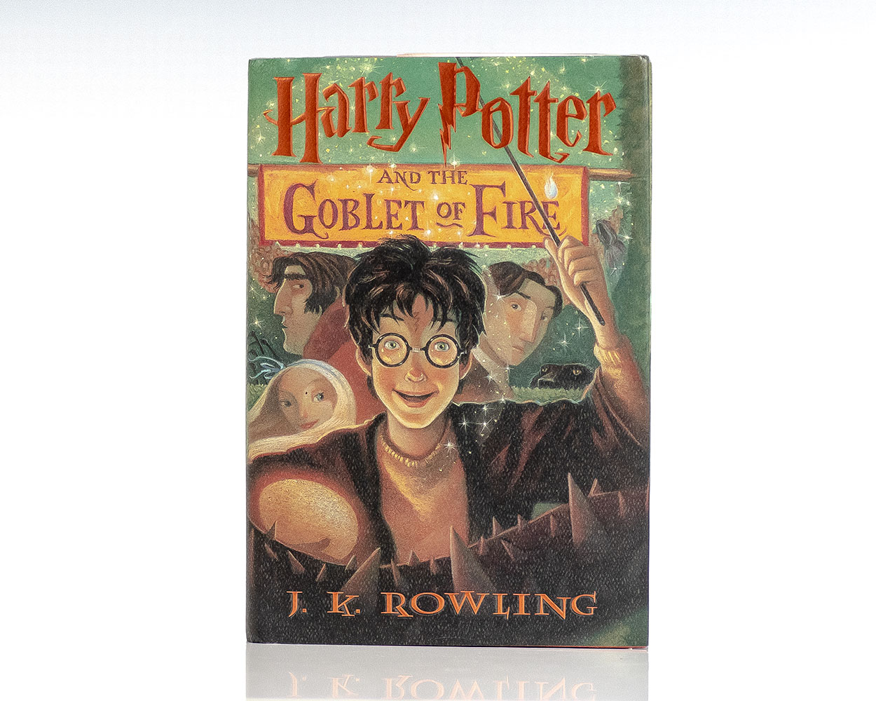 Harry Potter Series: Harry Potter and the Sorcerer's Stone, Chamber of Secrets, Prisoner of Azkaban, Goblet of Fire, Order of the Phoenix, The Half-Blood Prince, and The Deathly Hallows.