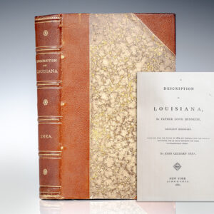 A Description of Louisiana, by Father Louis Hennepin, Recollect Missionary.