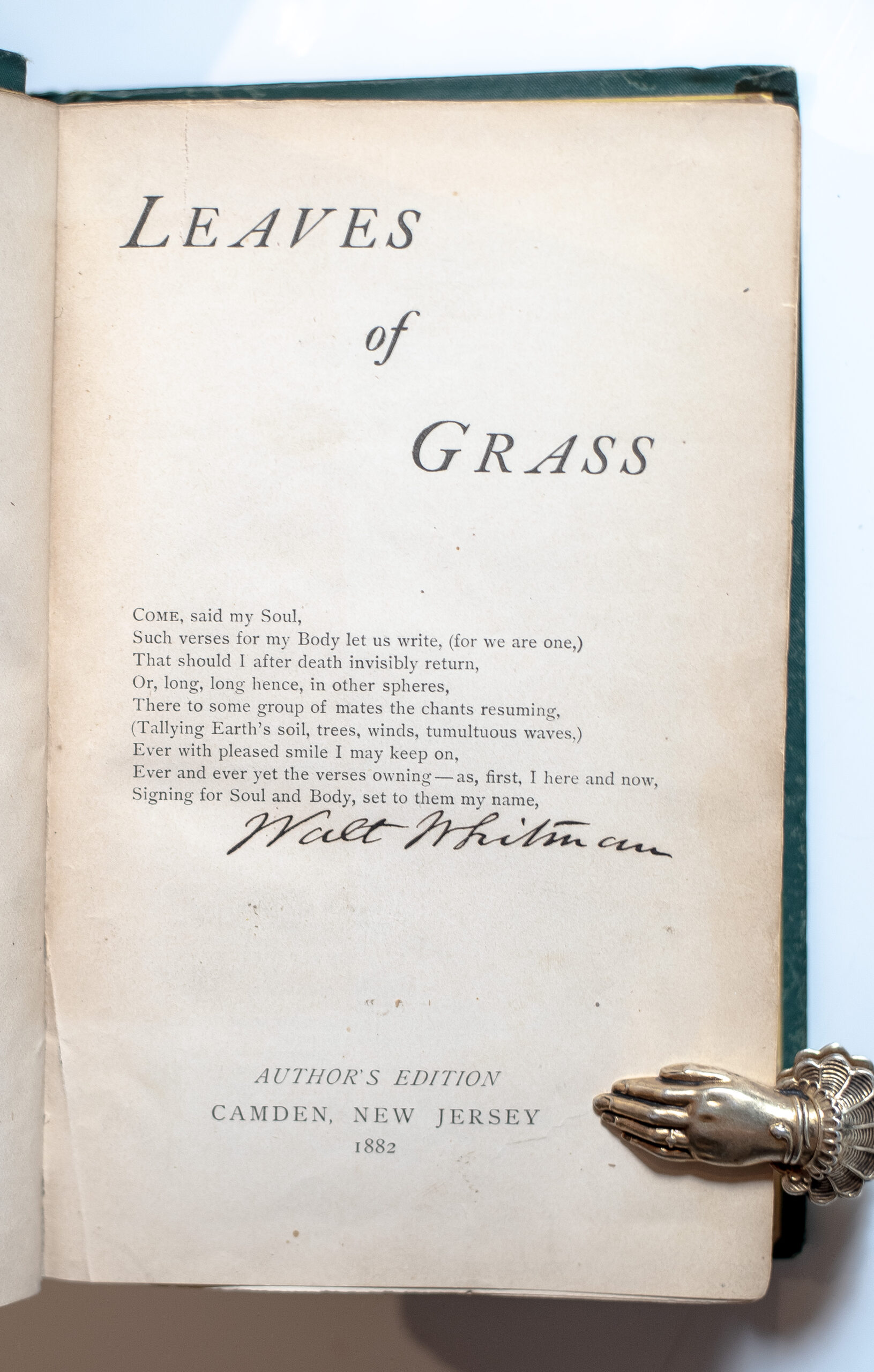 Leaves of Grass.