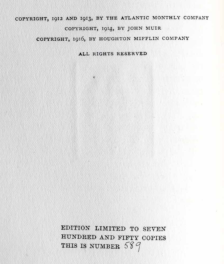 The Writings of John Muir: The Manuscript Edition.