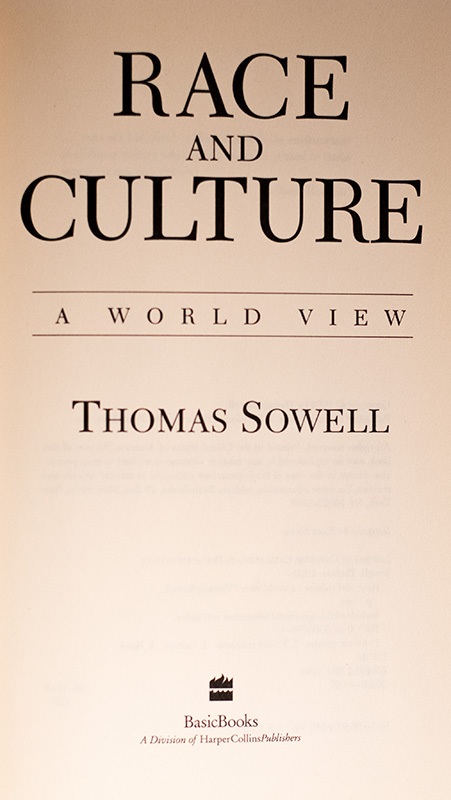 Race and Culture: A World View.