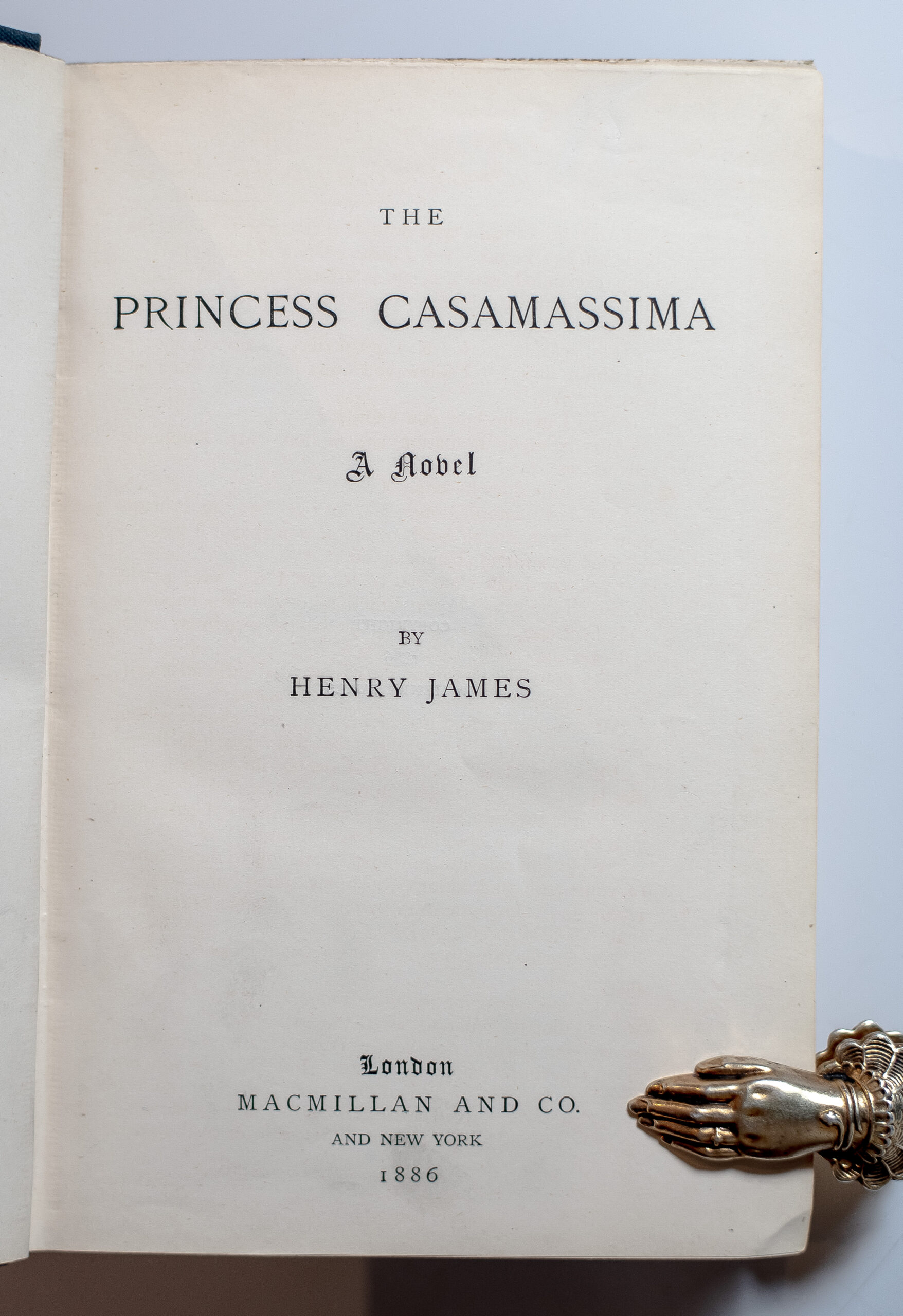The Princess Casamassima: A Novel.