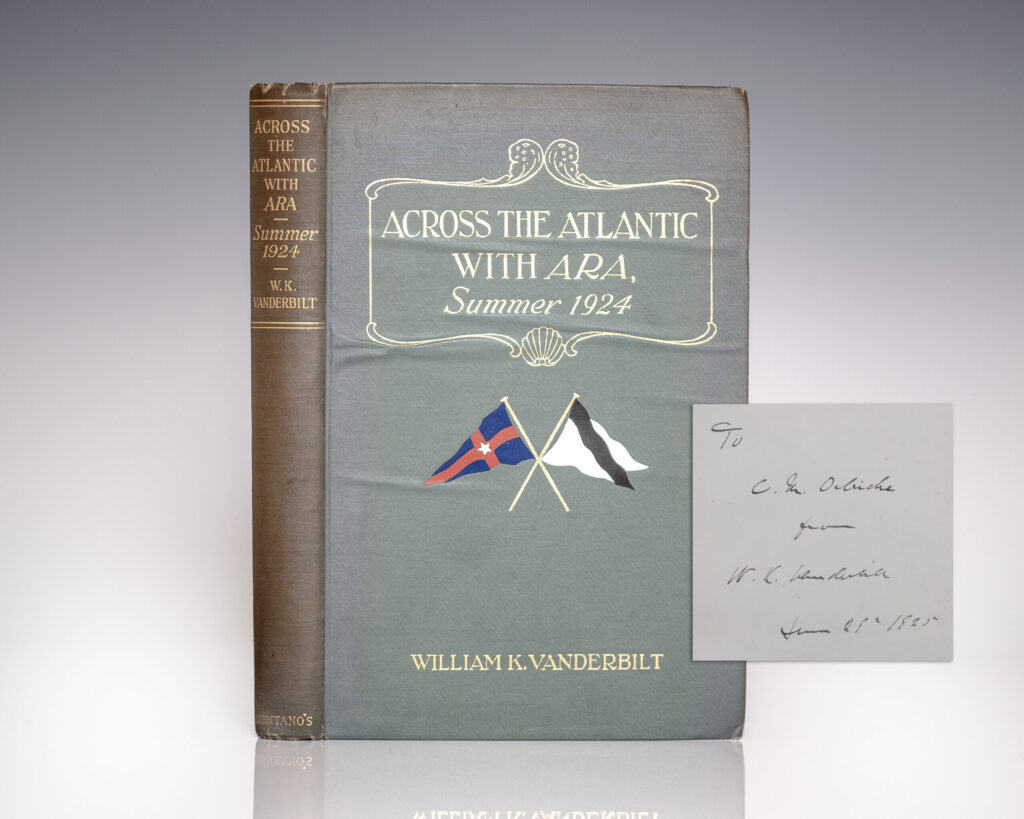 Across The Atlantic With Ara, Summer of 1924.