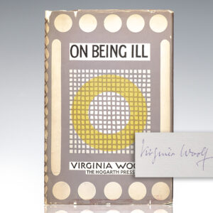 On Being Ill.