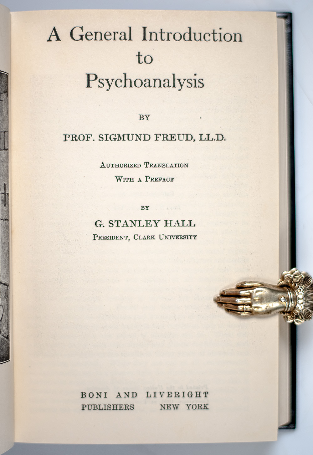 A General Introduction to Psychoanalysis.