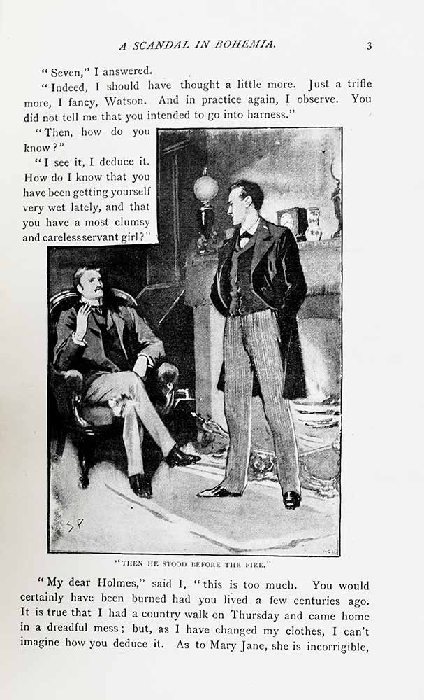 The Adventures of Sherlock Holmes and The Memoirs of Sherlock Holmes.