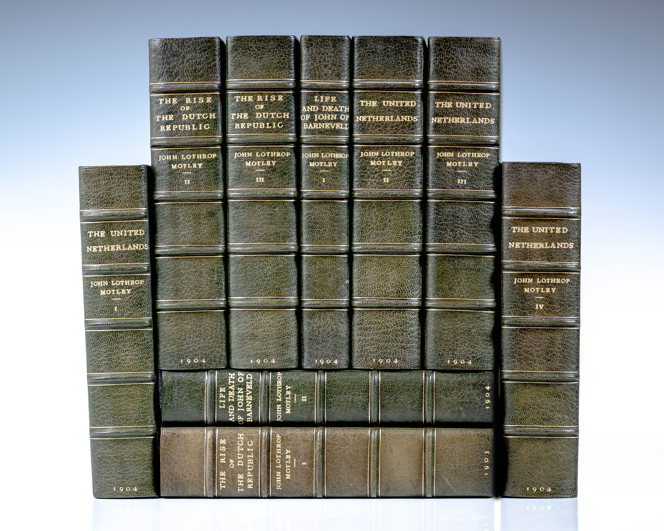 The Selected Works of John Lothrop Motley: The Rise of the Dutch Republic; Life and Death of John Barneveld; The United Netherlands.