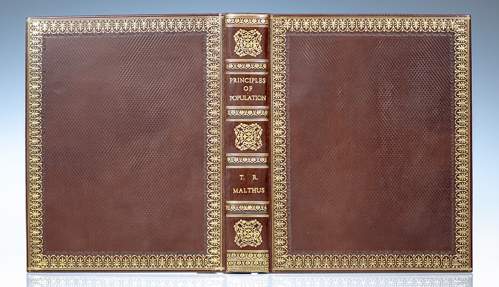 An Essay on the Principle of Population, as It Affects the Future Improvement of Society.