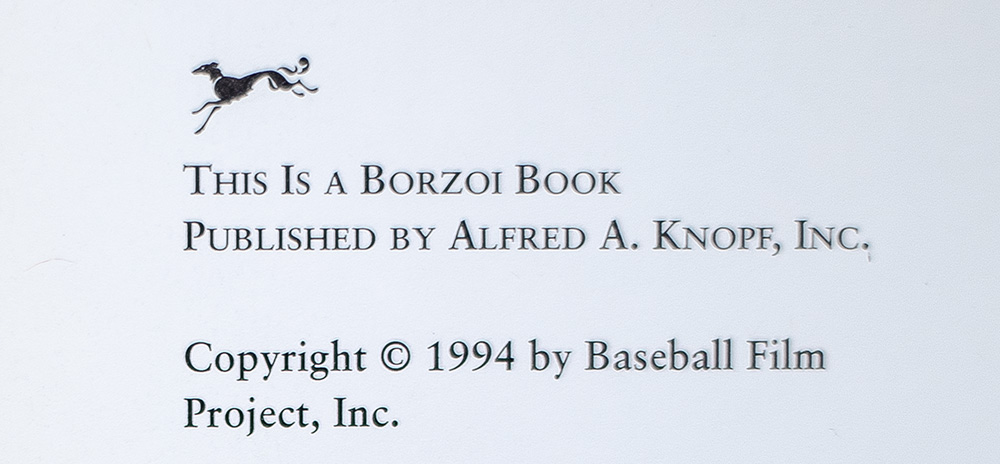 Baseball: An Illustrated History.