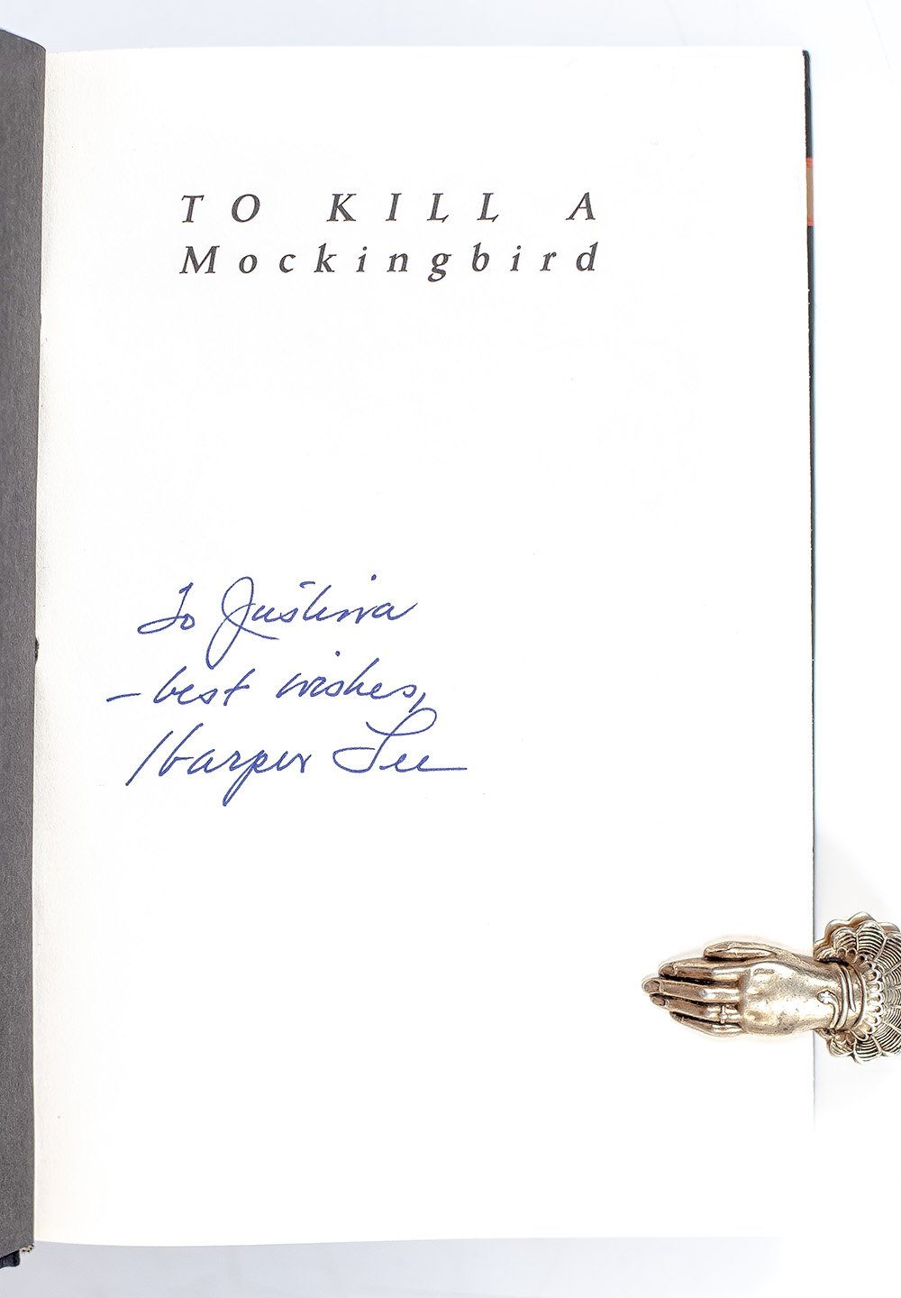 To Kill A Mockingbird.