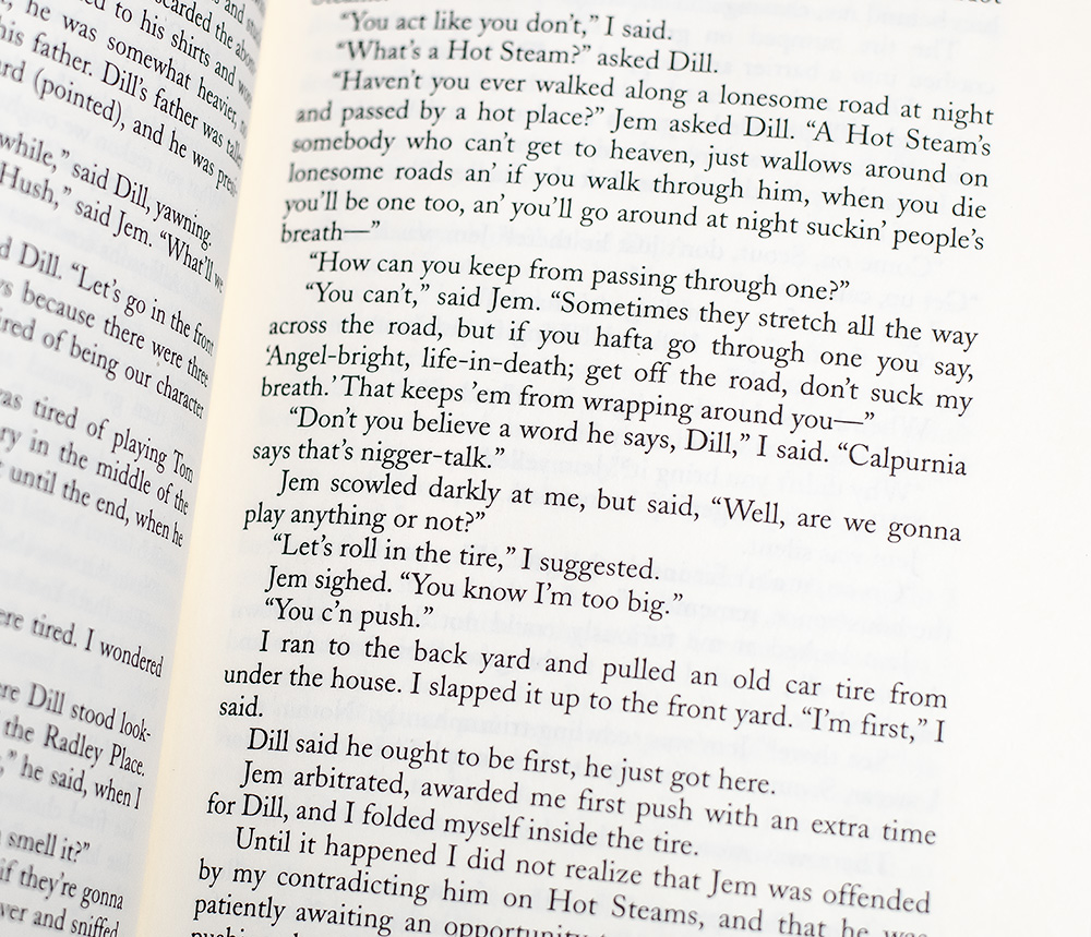 To Kill A Mockingbird.