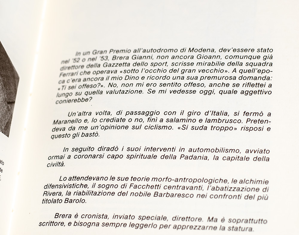 Il Flobert: Enzo Ferrari.