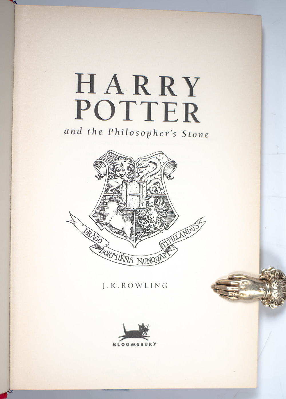 Harry Potter and the Philosopher’s Stone.