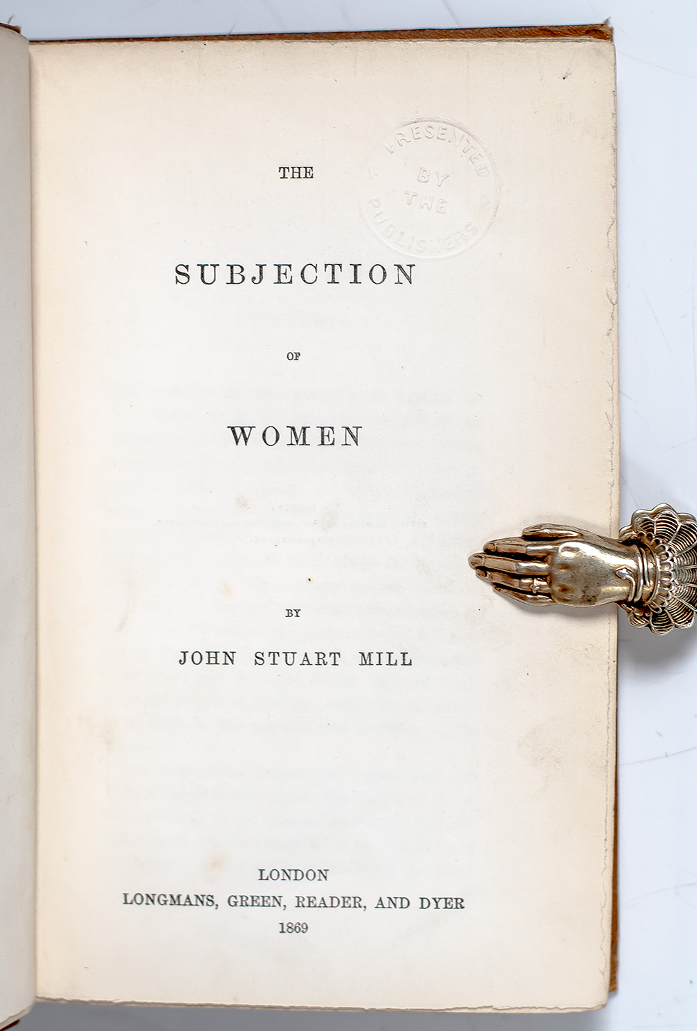 The Subjection of Women.