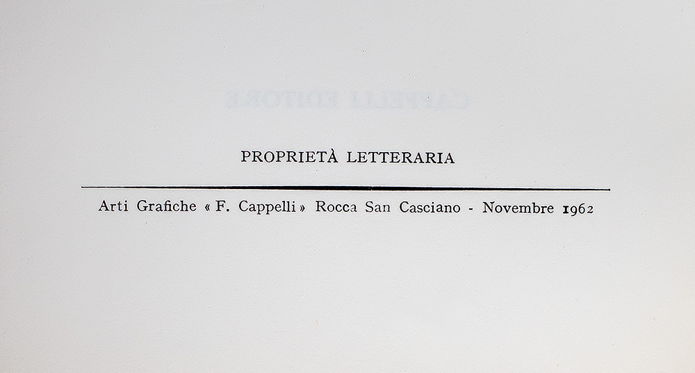 Le Mie Gioie Terribili.