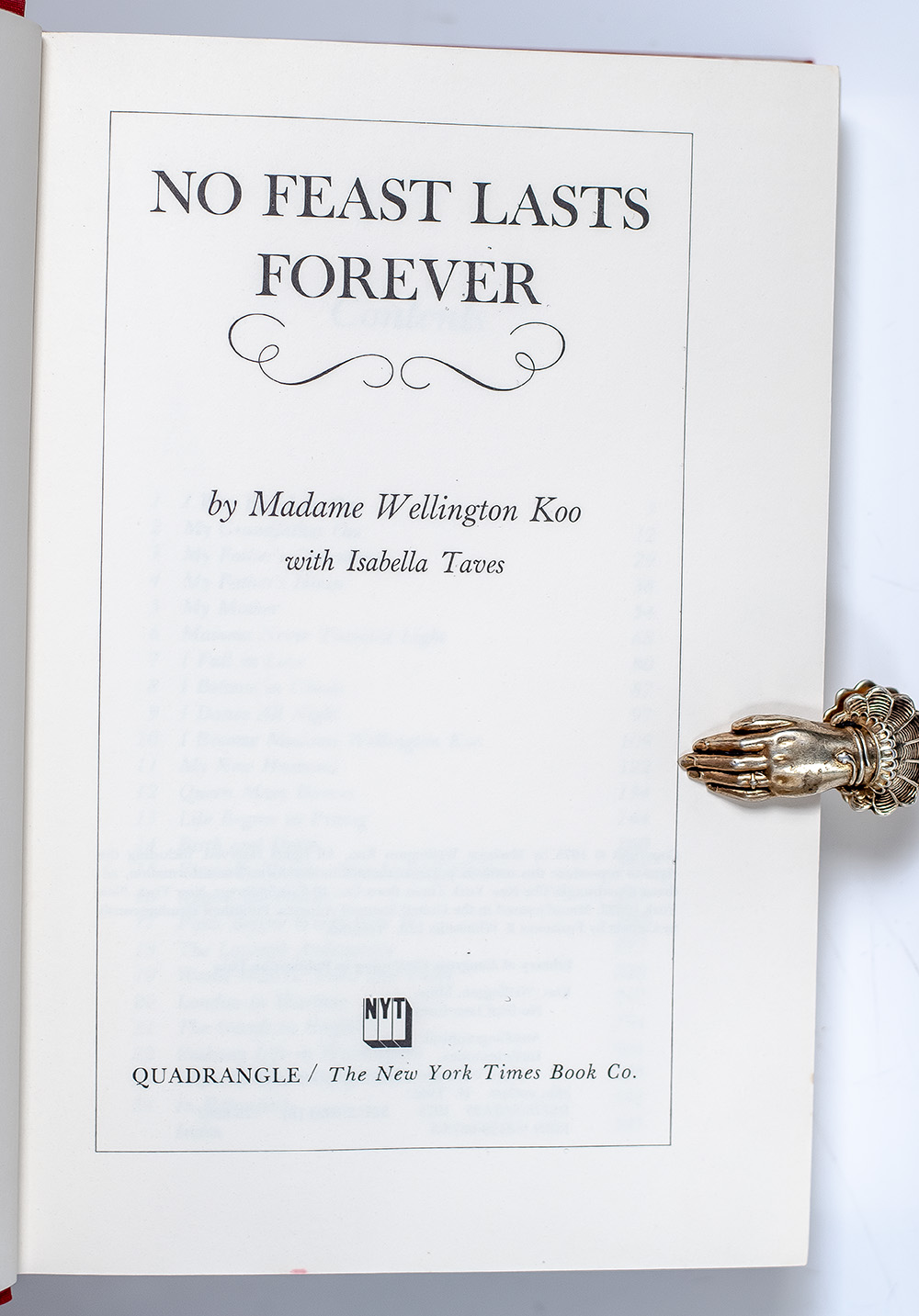 No Feast Lasts Forever.