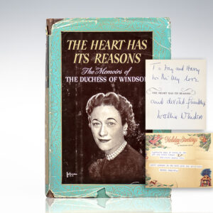 The Heart Has Its Reasons: The Memoirs of the Duchess of Windsor.