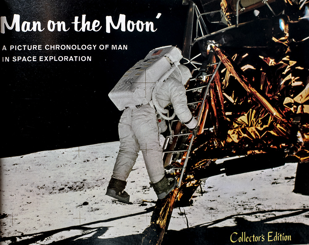 Man on the Moon: A Picture Chronology of Man in Space Exploration.
