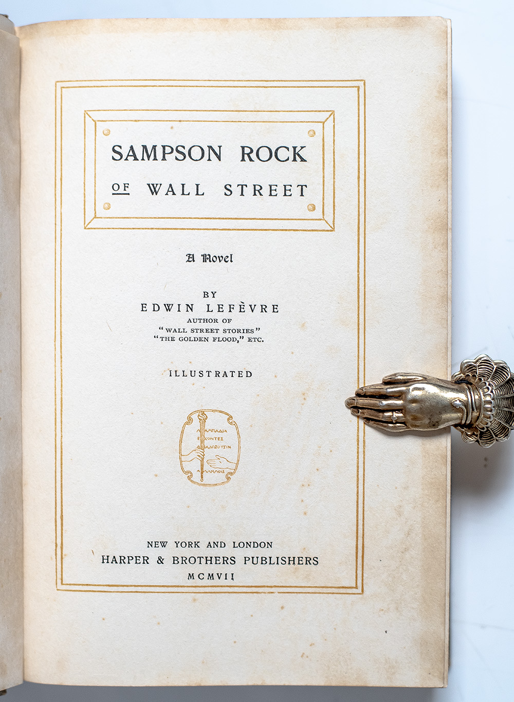 Sampson Rock of Wall Street.