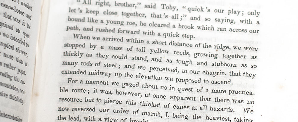Typee: A Peep at Polynesian Life. During a Four Months' Residence in A Valley of the Marquesas.