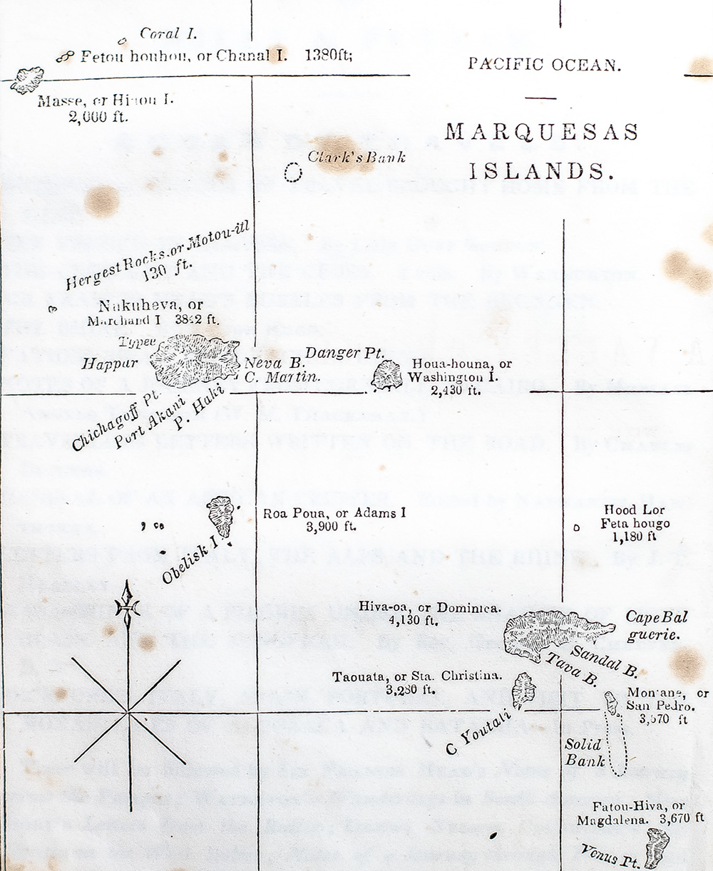 Typee: A Peep at Polynesian Life. During a Four Months' Residence in A Valley of the Marquesas.