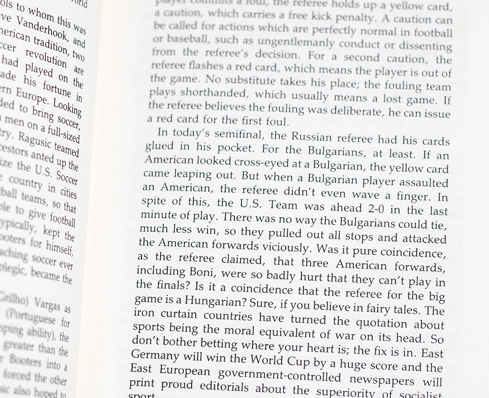 The World Cup Murder.