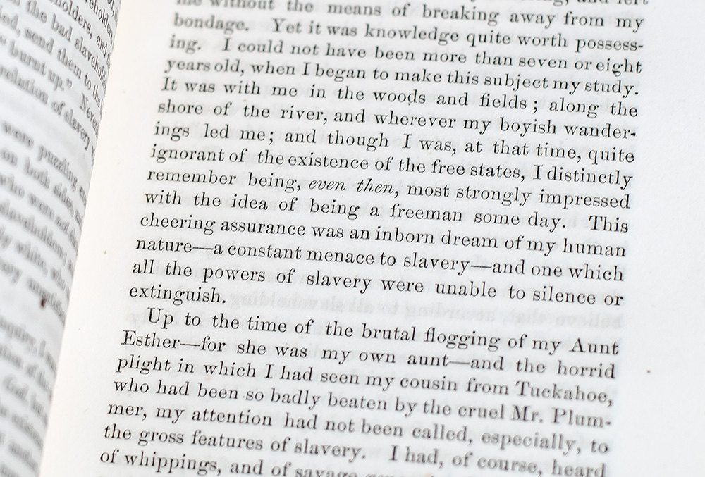 My Bondage and Freedom.