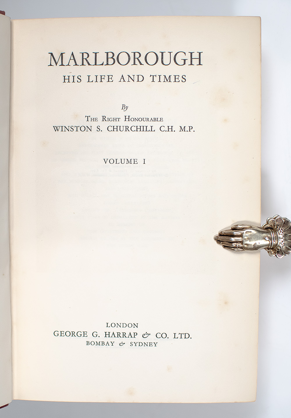 Marlborough: His Life and Times.
