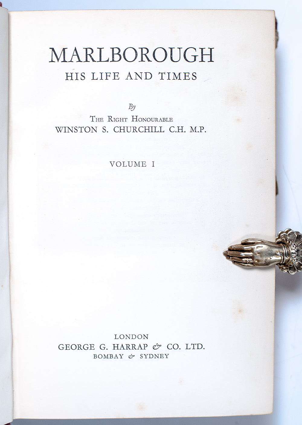 Marlborough: His Life and Times.