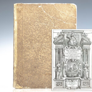 I Quattro Libri dell' Architettura di Andrea Palladio. [The Four Books of Architecture].