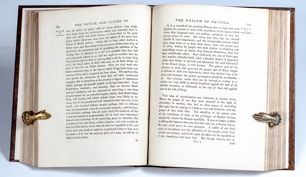 An Inquiry into the Nature and Causes of the Wealth of Nations.