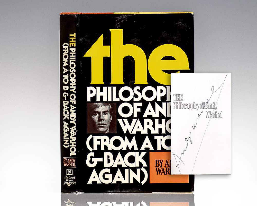The Philosophy of Andy Warhol (From A to B and Back Again).