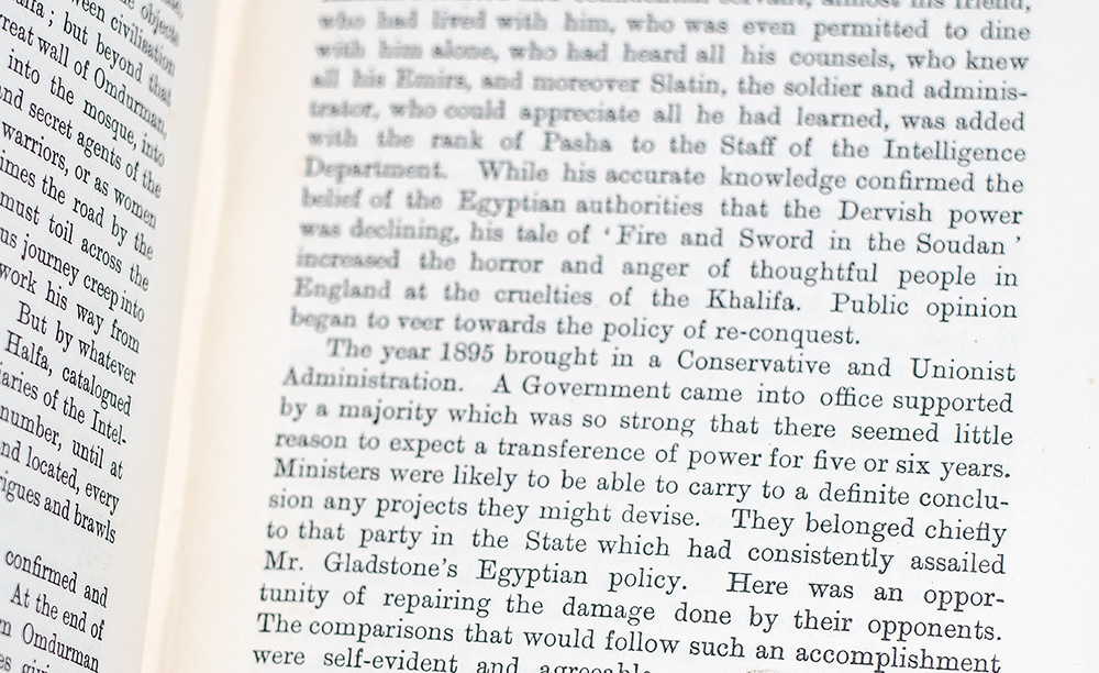 The River War: An Account of the Reconquest of the Sudan.