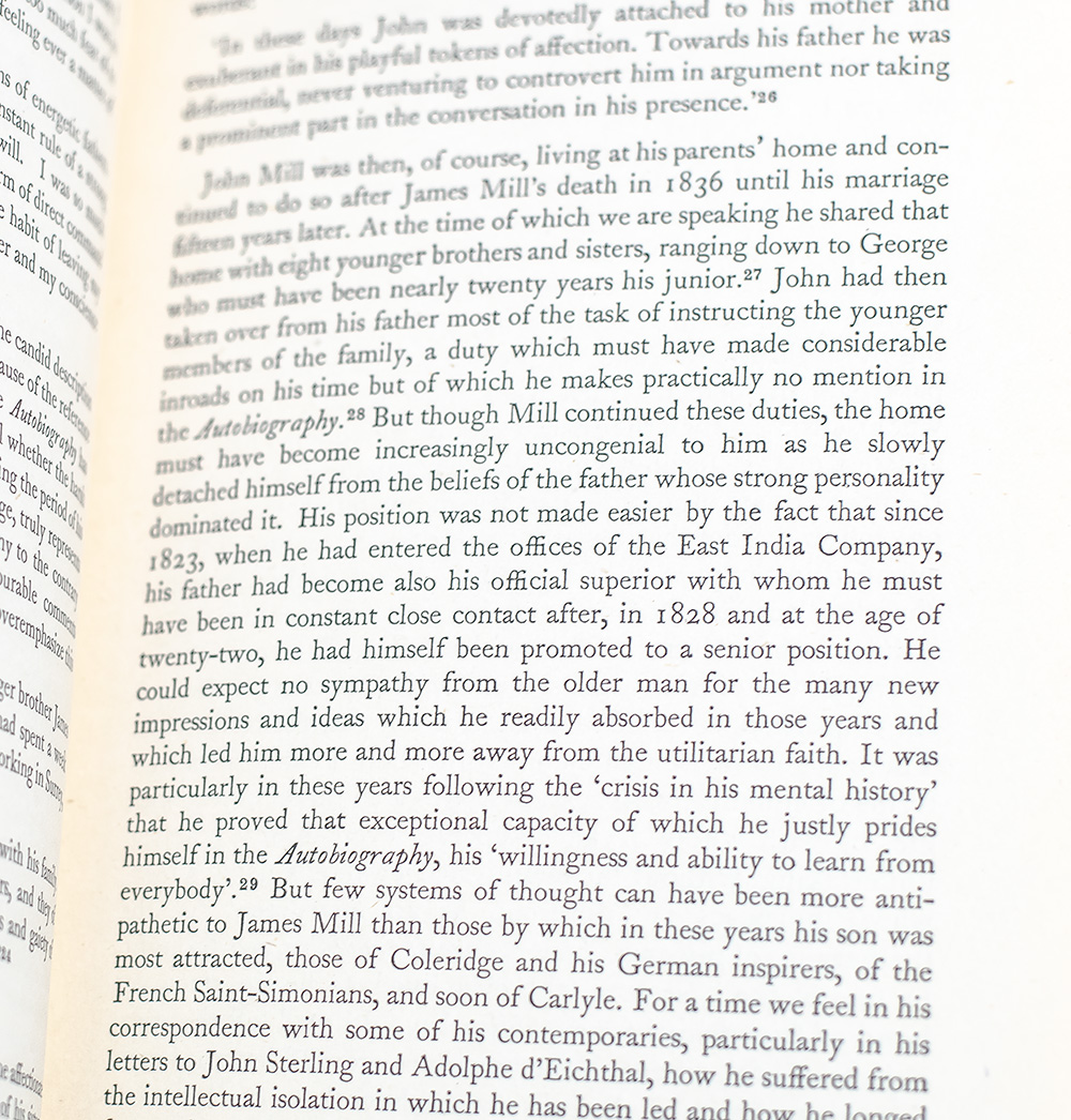 John Stuart Mill and Harriet Taylor: Their Friendship and Subsequent Marriage.