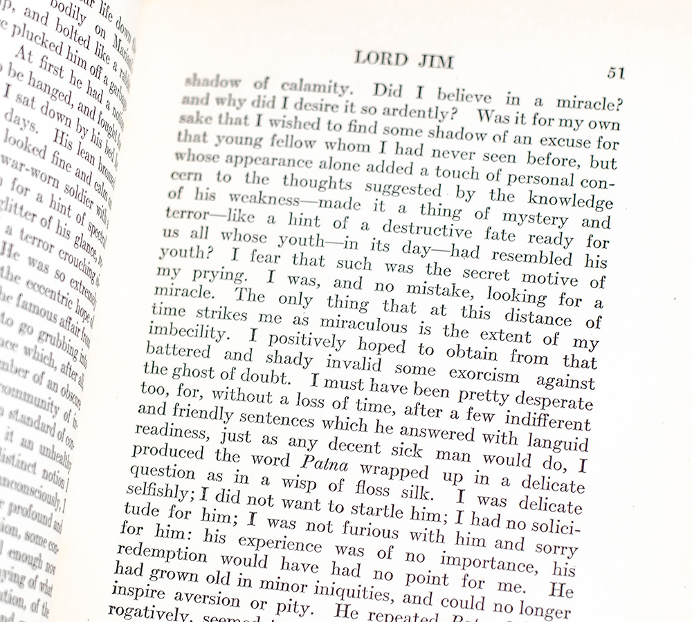 The Works of Joseph Conrad.