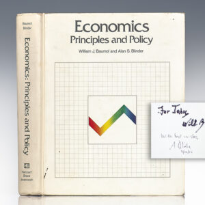 Economics: Principles and Policy.