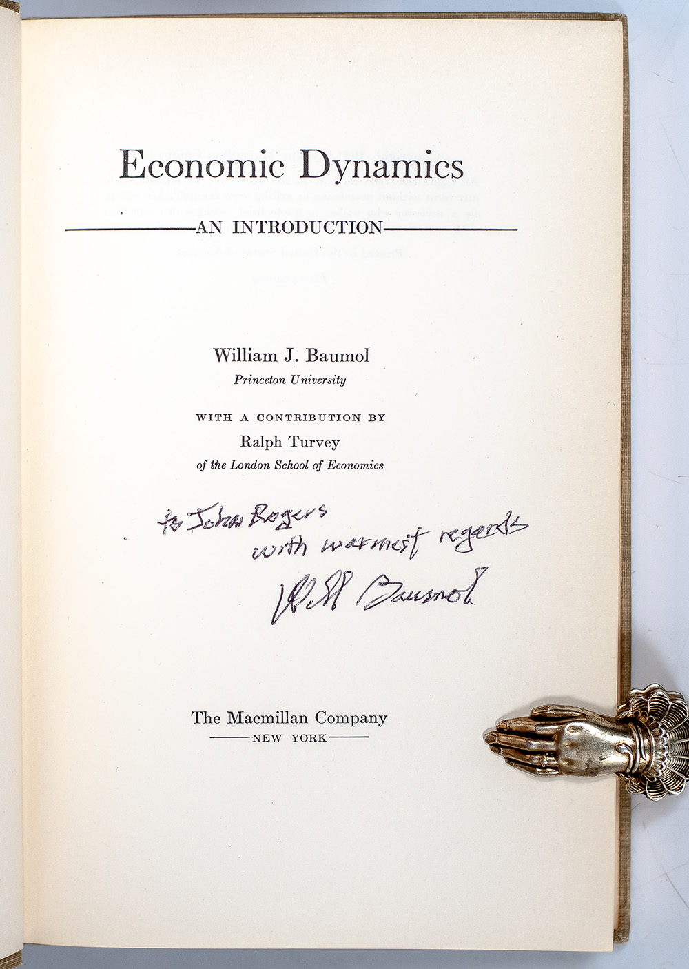Economic Dynamics: An Introduction.